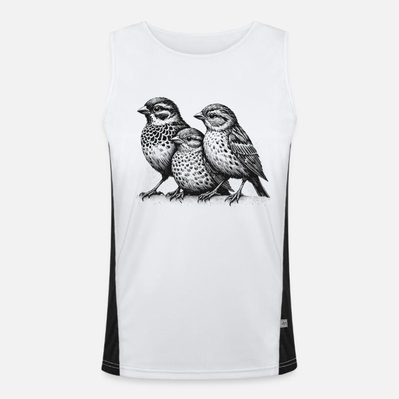 Sparrow Men's Functional Contrast Tank Top 