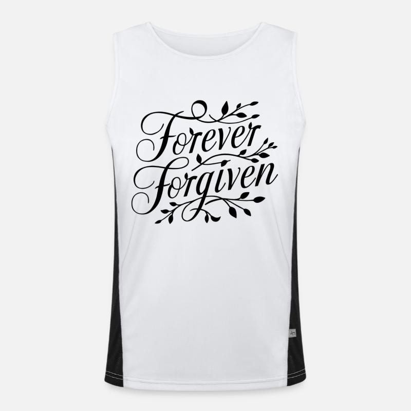 forgive forever Men's Functional Contrast Tank Top 