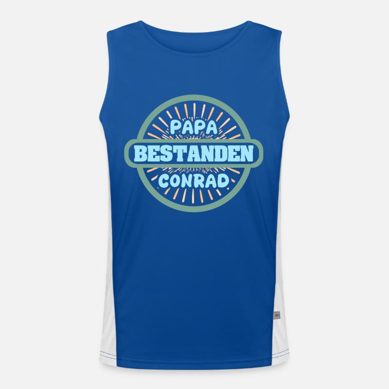 First name Conrad Men's Functional Contrast Tank Top 