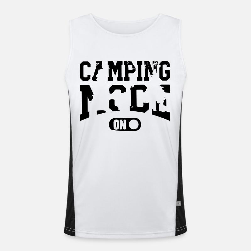 mode camping Débardeur respirant contrasté Homme 