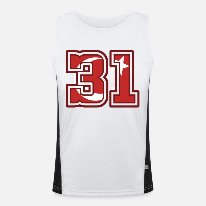 Hatay Funktionelles Kontrast-Tank Top für Männer 