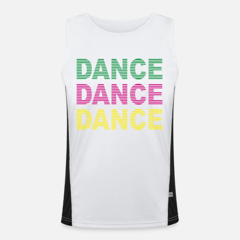 Dance Débardeur respirant contrasté Homme 