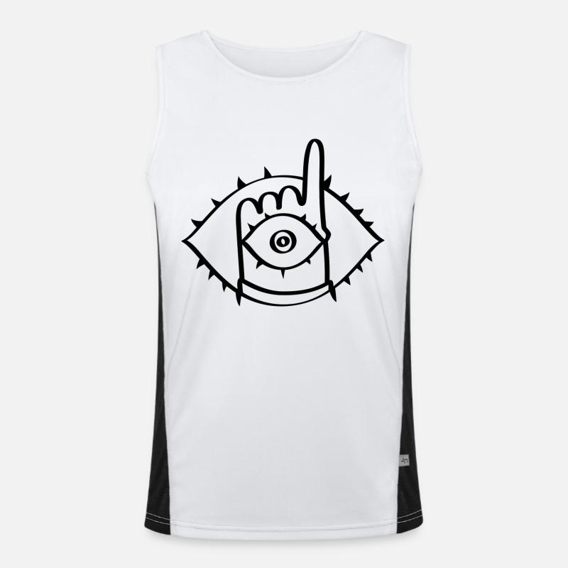20thCenturyBoy Funktionelles Kontrast-Tank Top für Männer 
