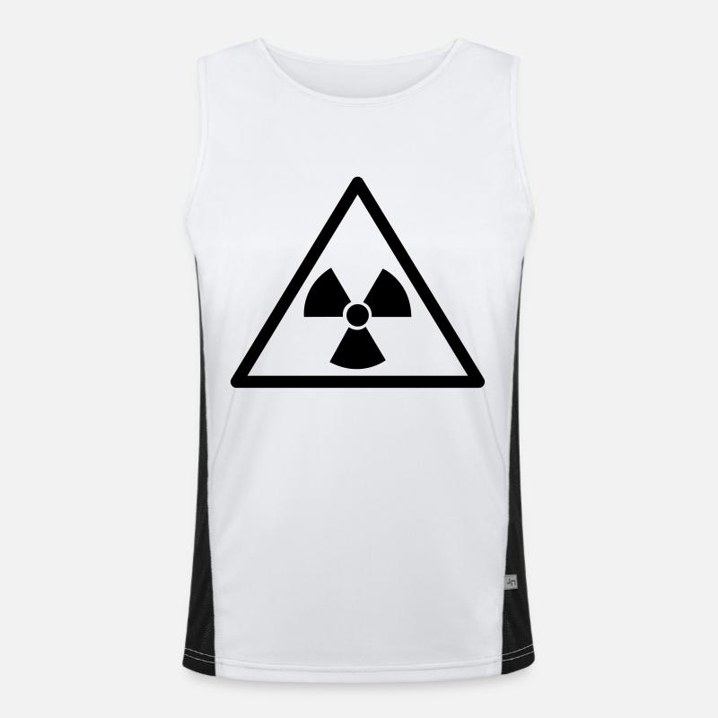 Atomkraft Funktionelles Kontrast-Tank Top für Männer 