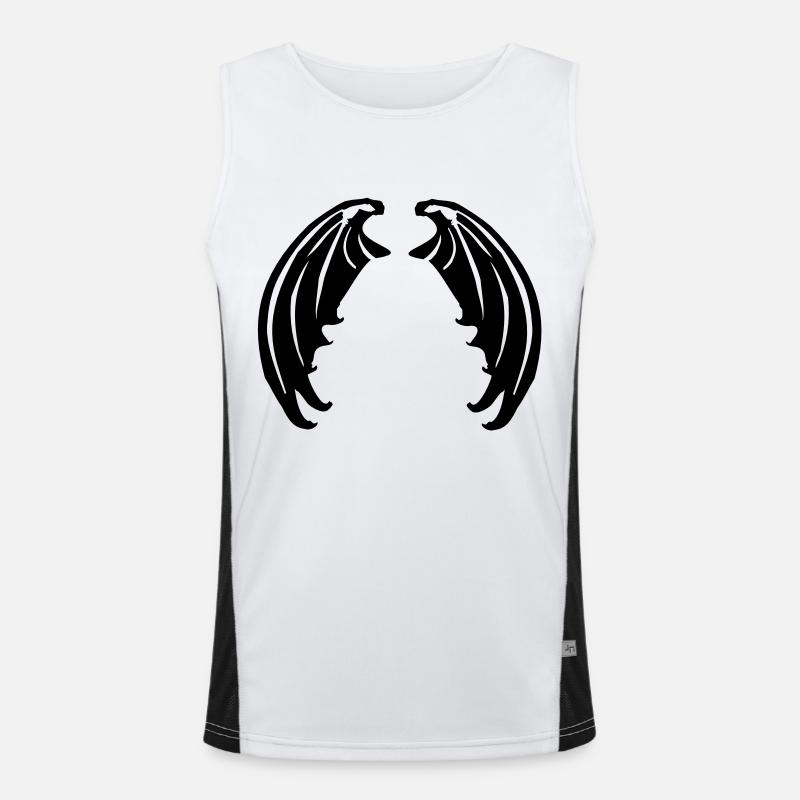 vampires_bat_wings Débardeur respirant contrasté Homme 