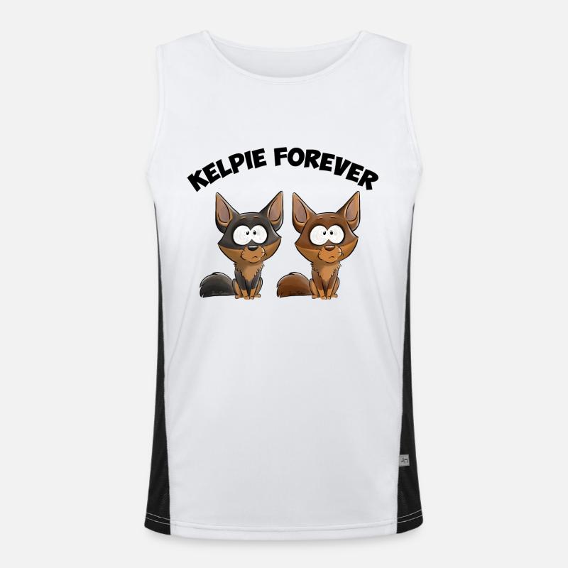 Kelpie Forever Débardeur respirant contrasté Homme 