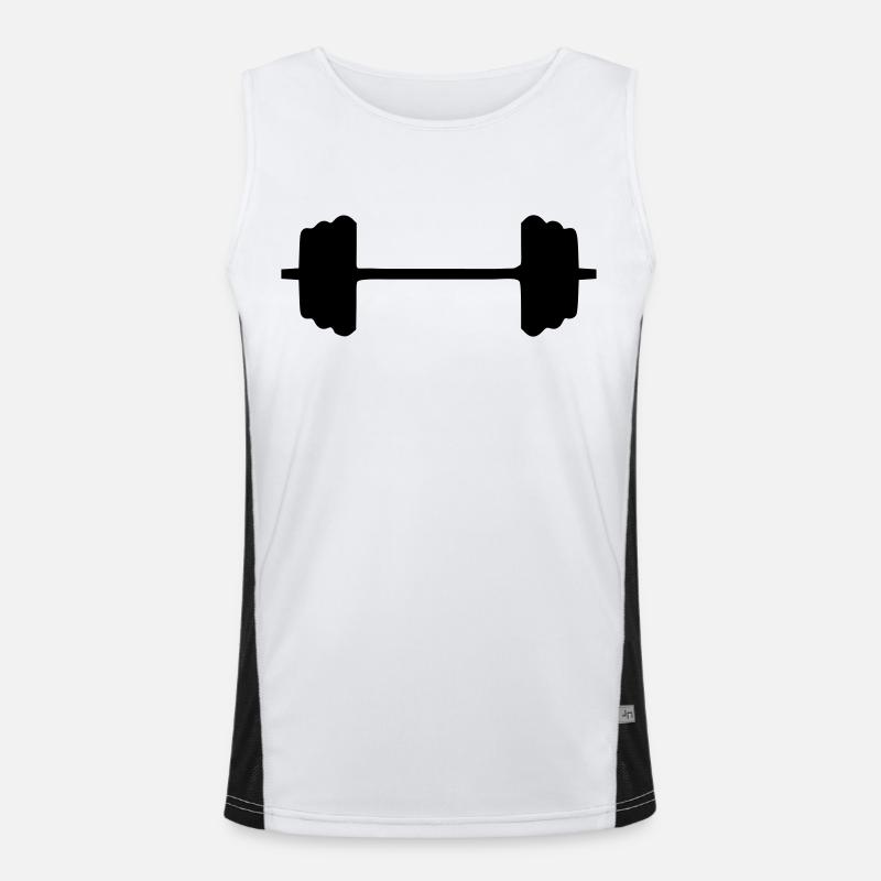 poids Débardeur respirant contrasté Homme 