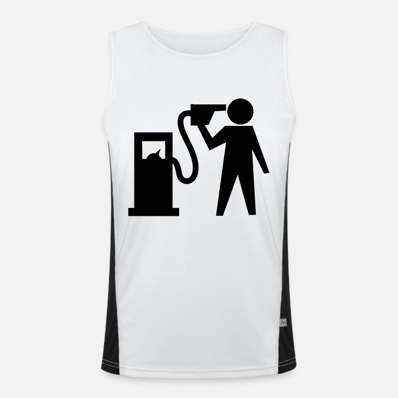 Suicide (essence) Débardeur respirant contrasté Homme 