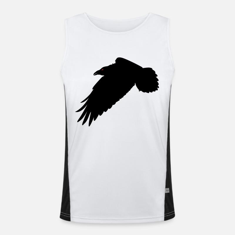 Black Raven Men's Functional Contrast Tank Top 