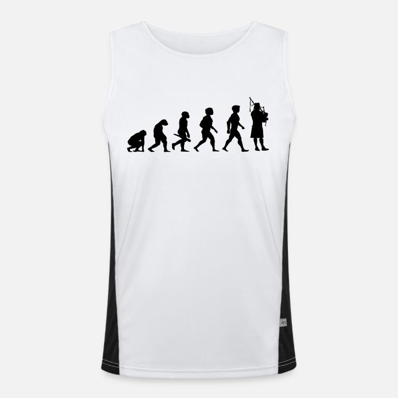 Evolution Cornemuse Cornemuse musicien Débardeur respirant contrasté Homme 