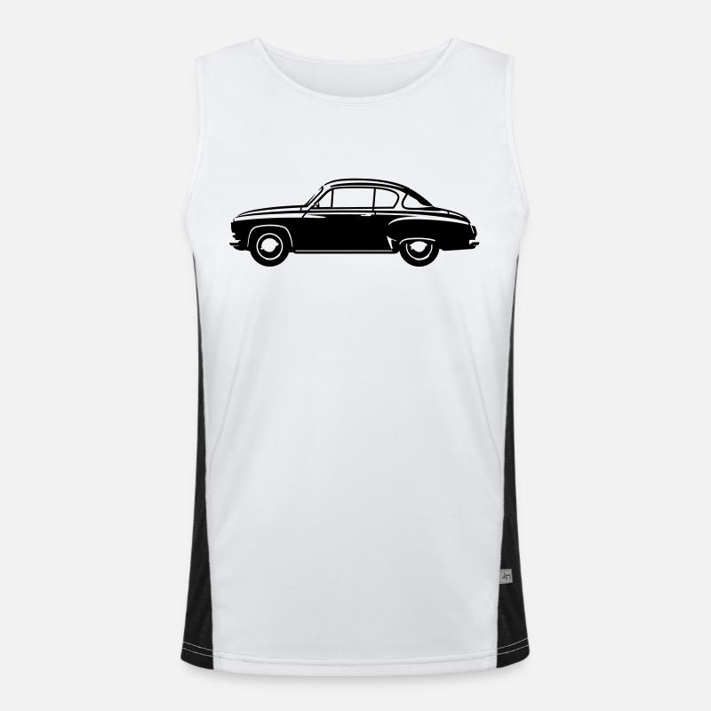 Classic car Coupe Men's Functional Contrast Tank Top 