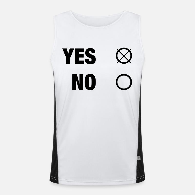 OUI NON Débardeur respirant contrasté Homme 