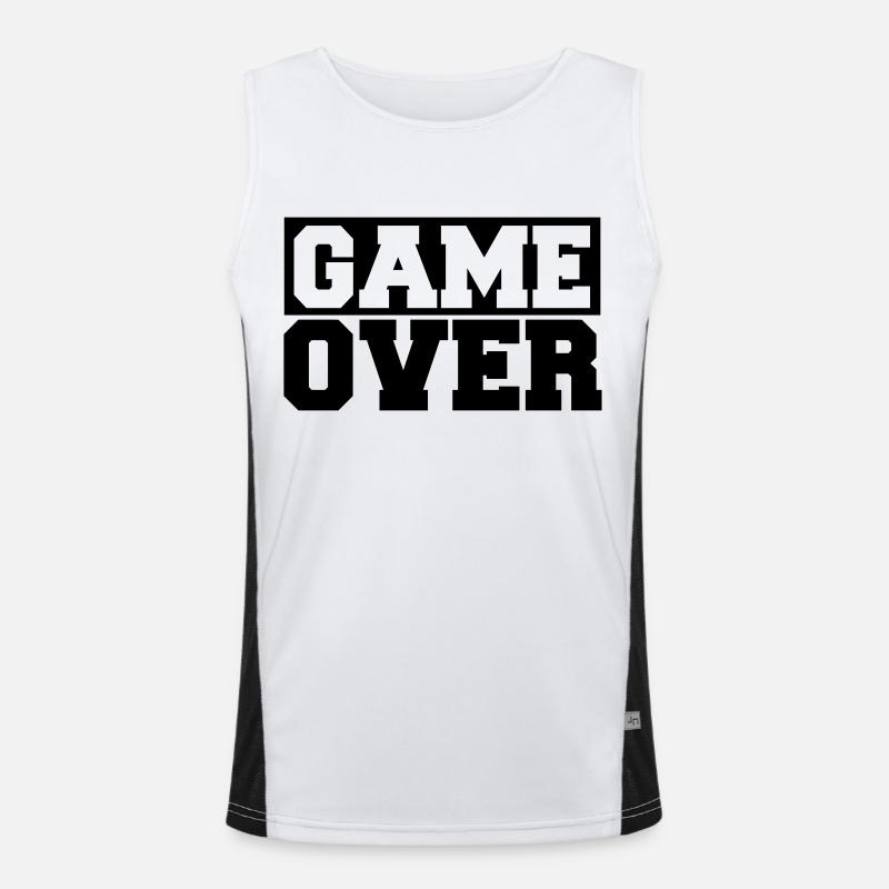 game_over Men's Functional Contrast Tank Top 