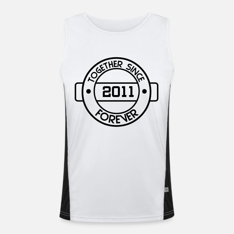 ensemble depuis 2011 Débardeur respirant contrasté Homme 