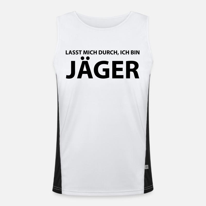 jäger Débardeur respirant contrasté Homme 