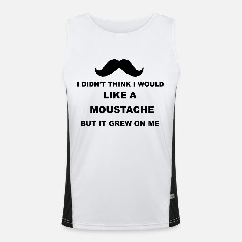 Moustache Men's Functional Contrast Tank Top 