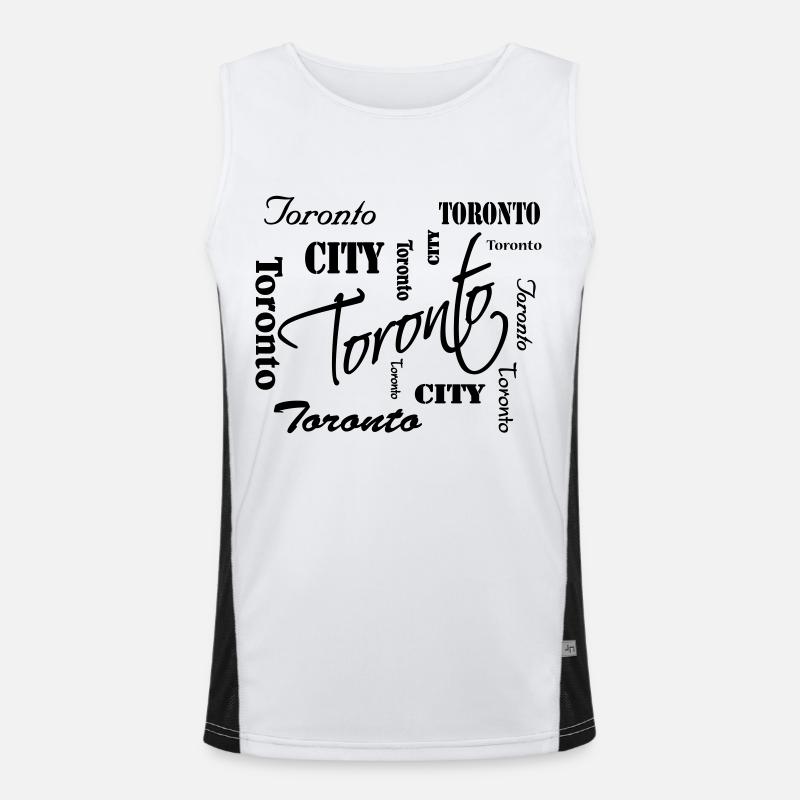Toronto Men's Functional Contrast Tank Top 