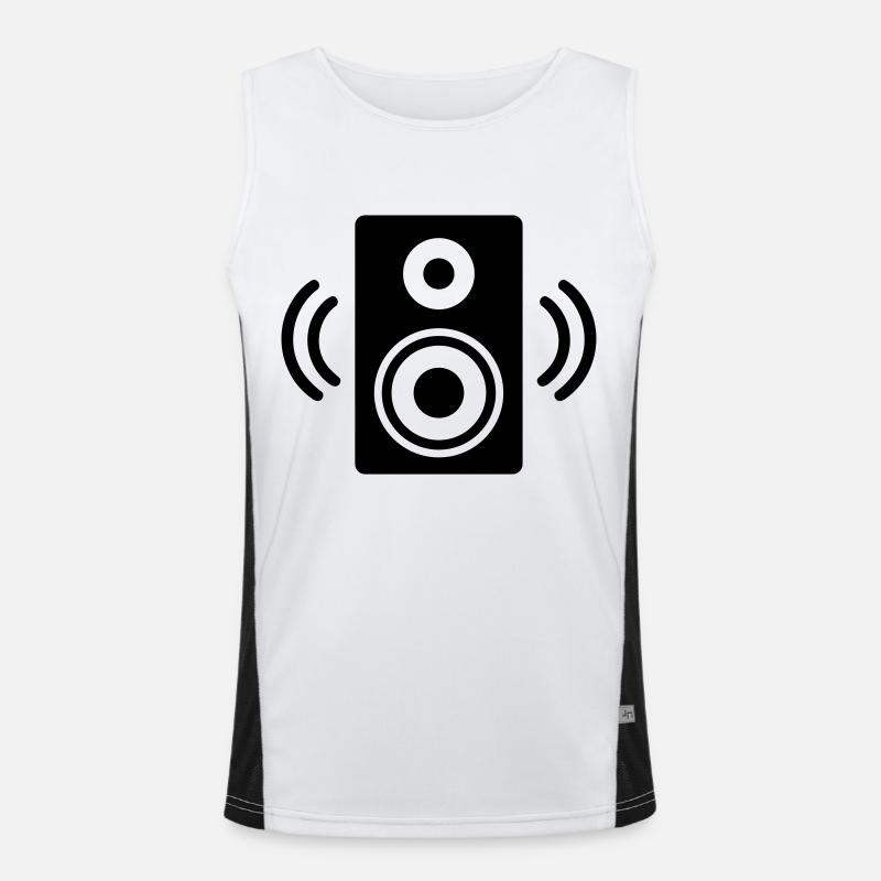 Speaker Men's Functional Contrast Tank Top 