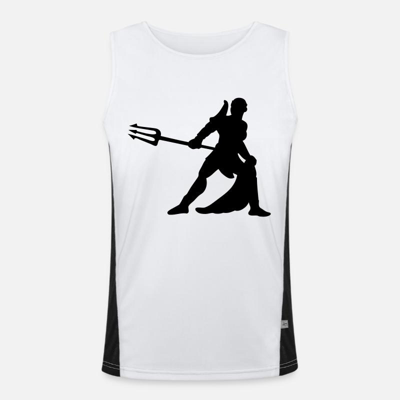 gladiator Funktionelles Kontrast-Tank Top für Männer 
