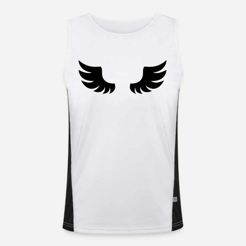 Flügel Funktionelles Kontrast-Tank Top für Männer 