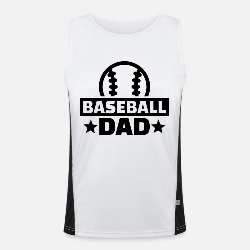 Baseball Débardeur respirant contrasté Homme 