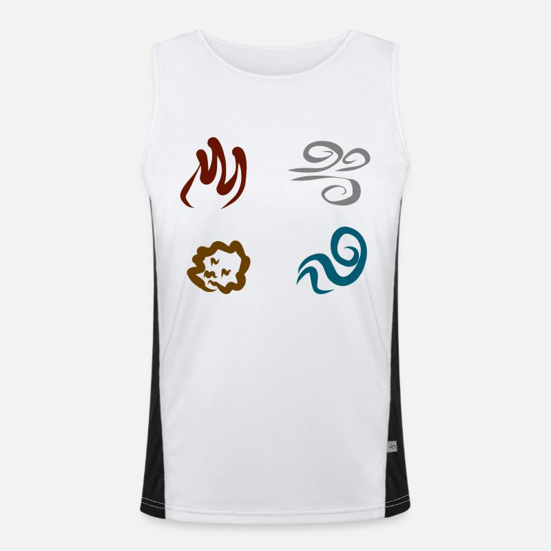 Four Elements Men's Functional Contrast Tank Top 