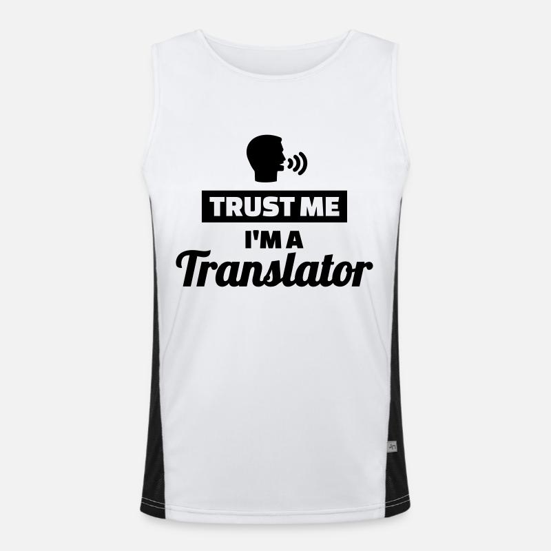 Translator Men's Functional Contrast Tank Top 