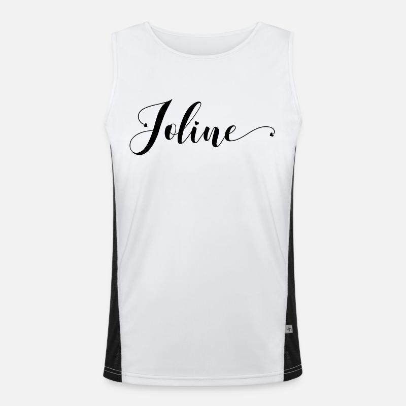 joline Funktionelles Kontrast-Tank Top für Männer 