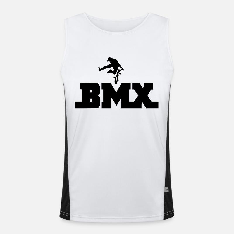 bmx Men's Functional Contrast Tank Top 