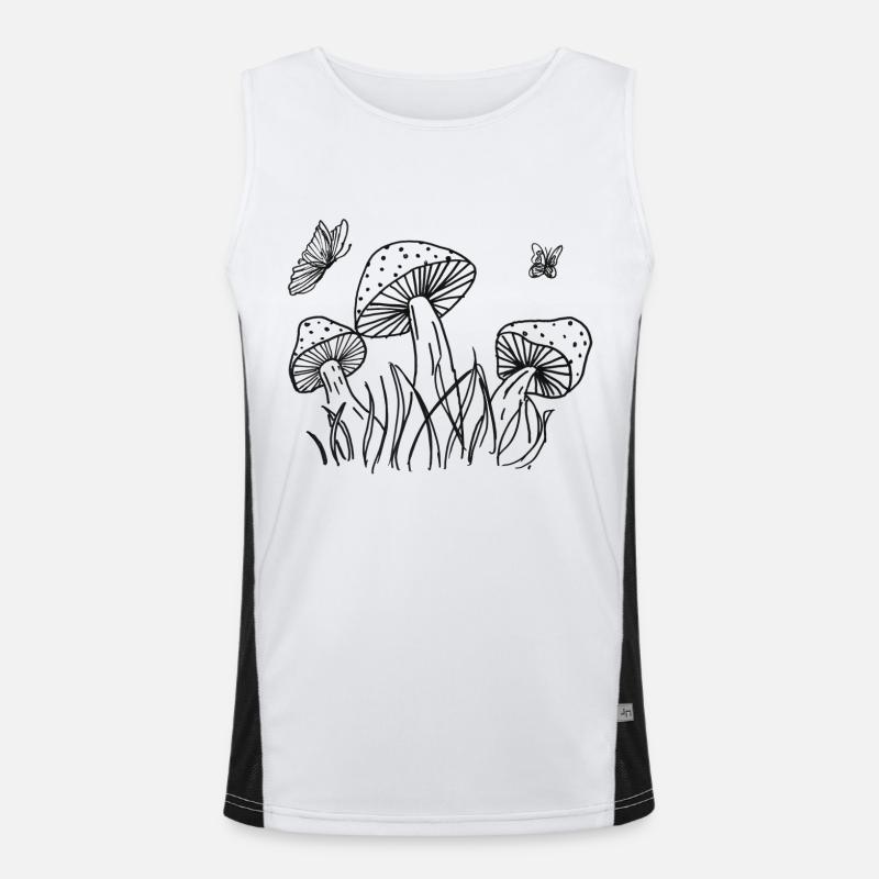 Nature Men's Functional Contrast Tank Top 