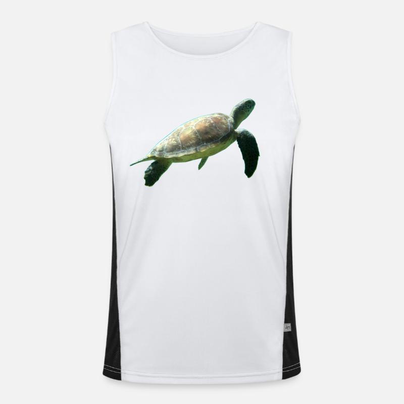 Tortue Débardeur respirant contrasté Homme 