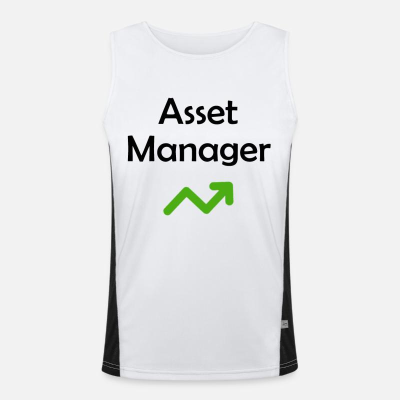 Asset Manager Men's Functional Contrast Tank Top 