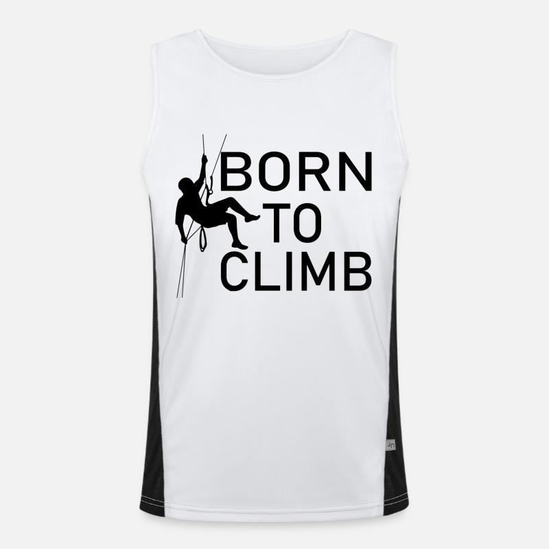 climbing Funktionelles Kontrast-Tank Top für Männer 