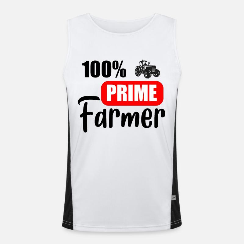 Erstklassiger Bauer Funktionelles Kontrast-Tank Top für Männer 