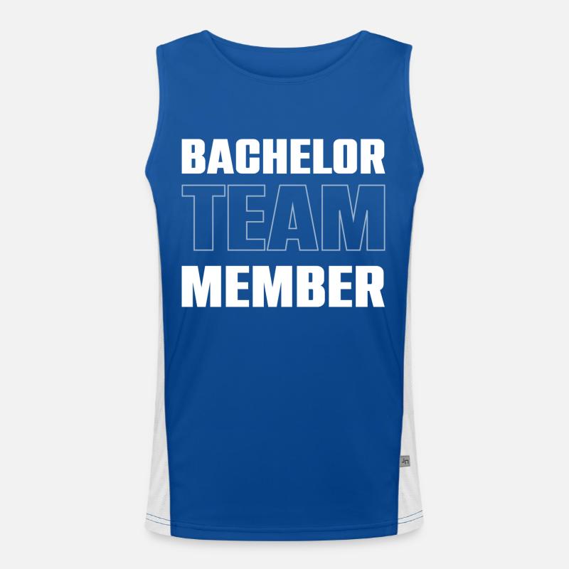 Bachelor Team Men's Functional Contrast Tank Top 