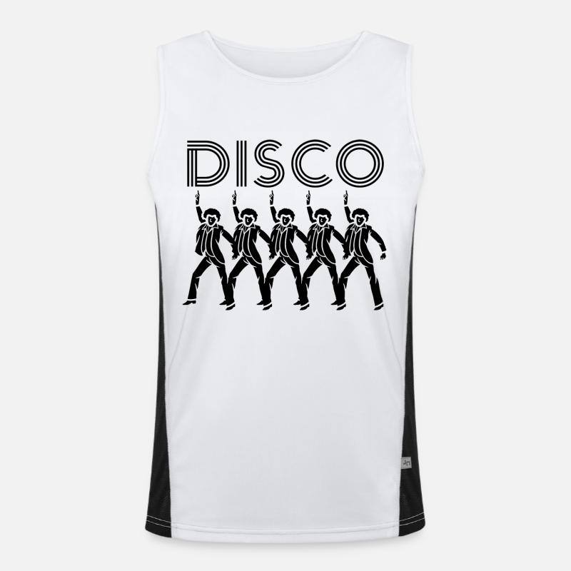 Disco Men's Functional Contrast Tank Top 