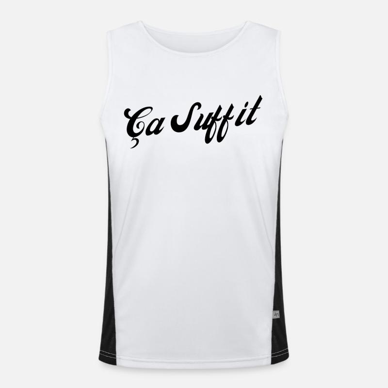 Ça suffit idée cadeau Débardeur respirant contrasté Homme 