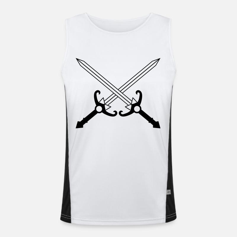 Épées Débardeur respirant contrasté Homme 