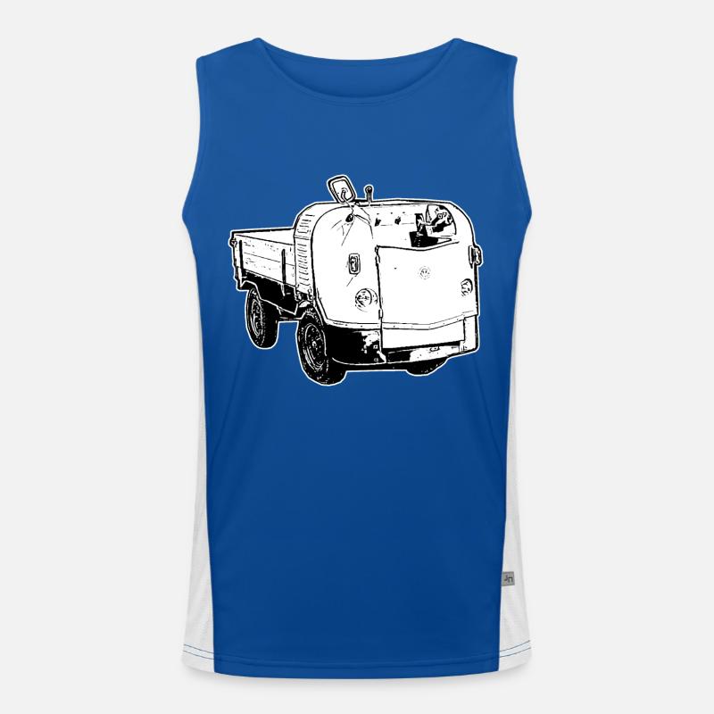 Multicar M21 Multicar Neu Multricar Dieselameise Funktionelles Kontrast-Tank Top für Männer 