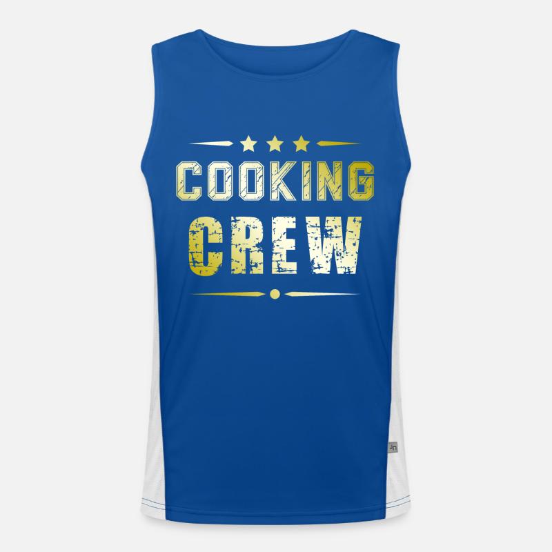 Équipe de cuisson Débardeur respirant contrasté Homme 