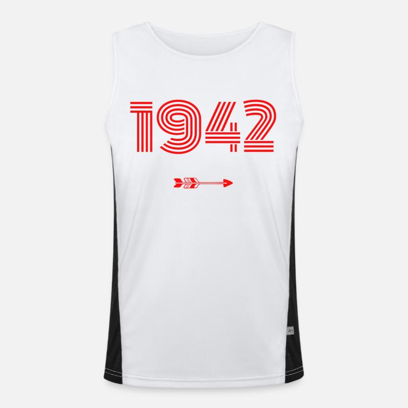 Born in 1942 Men's Functional Contrast Tank Top 