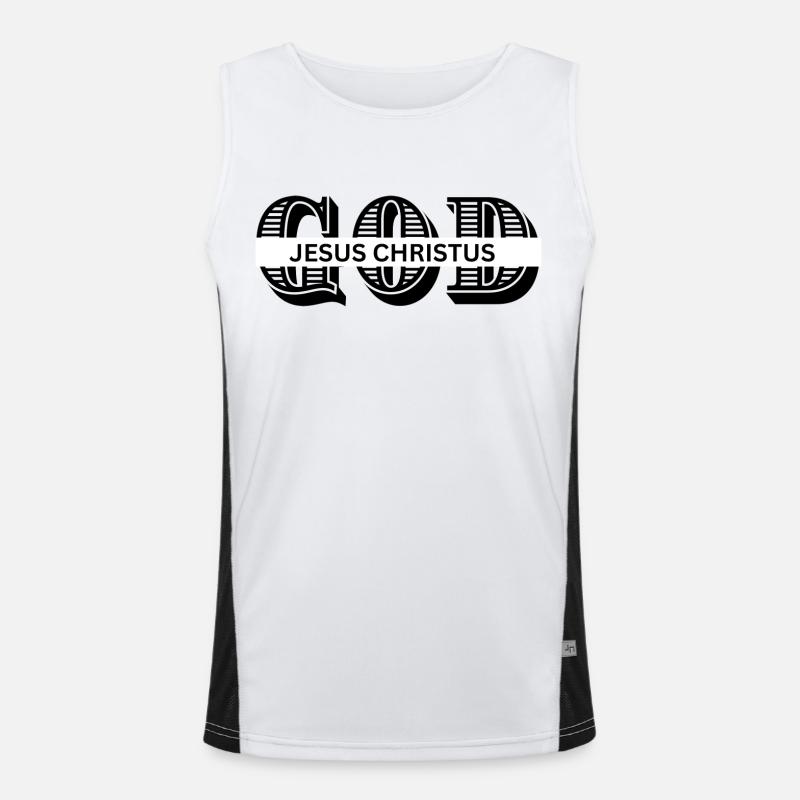 GOD Men's Functional Contrast Tank Top 