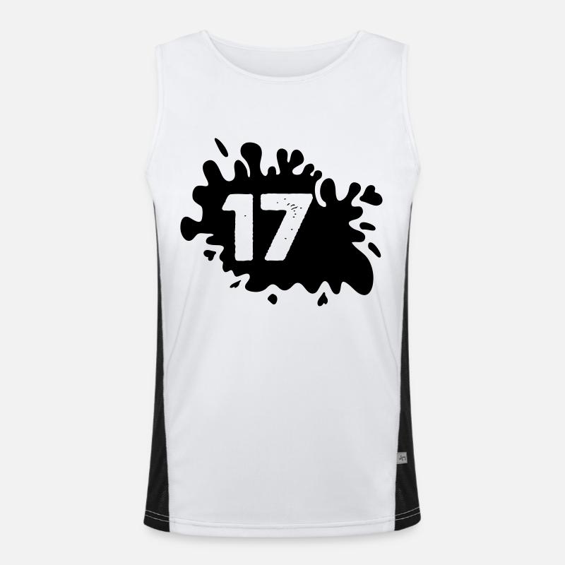 Blobs 17 Men's Functional Contrast Tank Top 