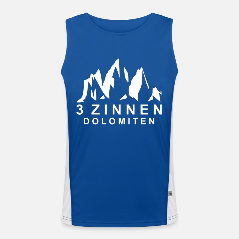 Three Peaks Dolomites Men's Functional Contrast Tank Top 