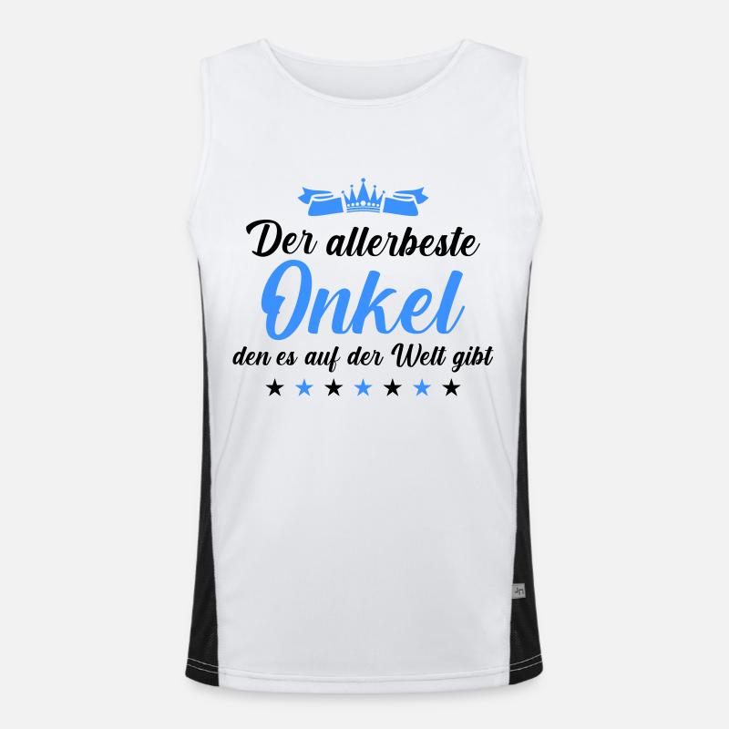 Best Uncle Men's Functional Contrast Tank Top 