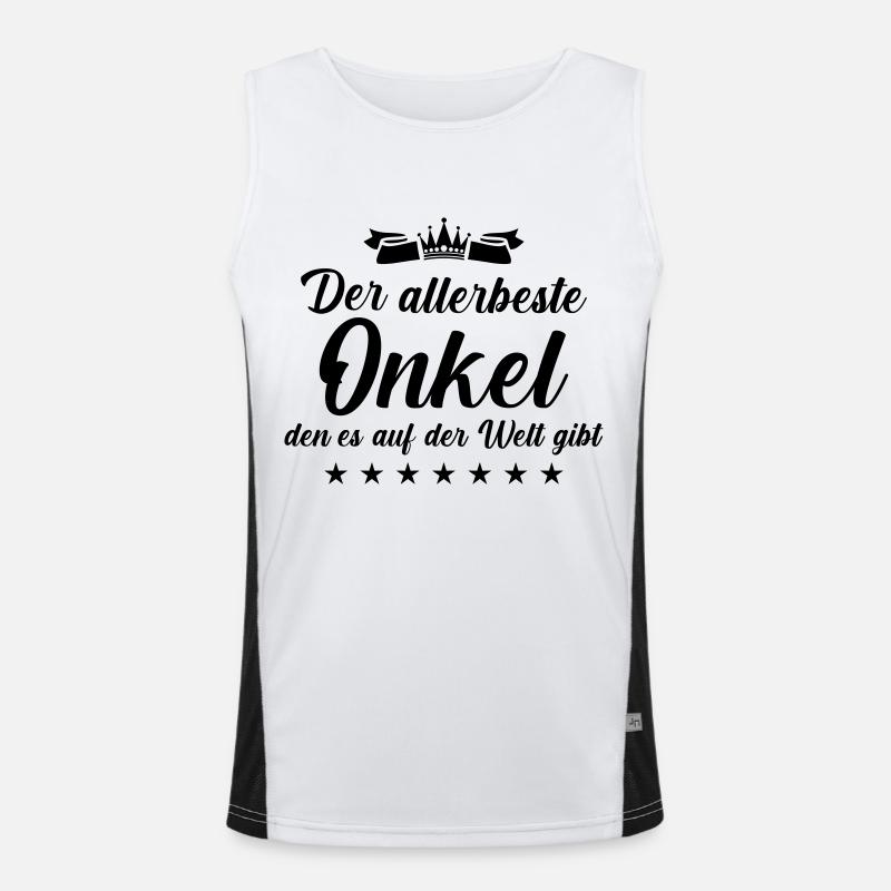 Best Uncle Men's Functional Contrast Tank Top 