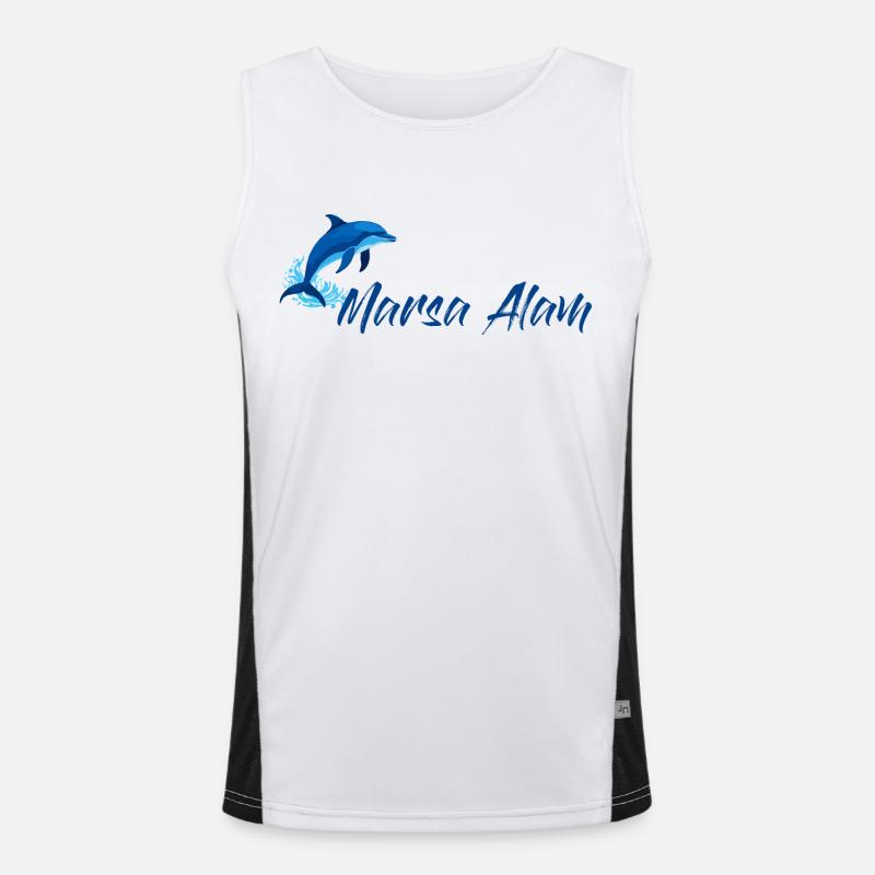 Marsa Alam Egypt Holidays Men's Functional Contrast Tank Top 