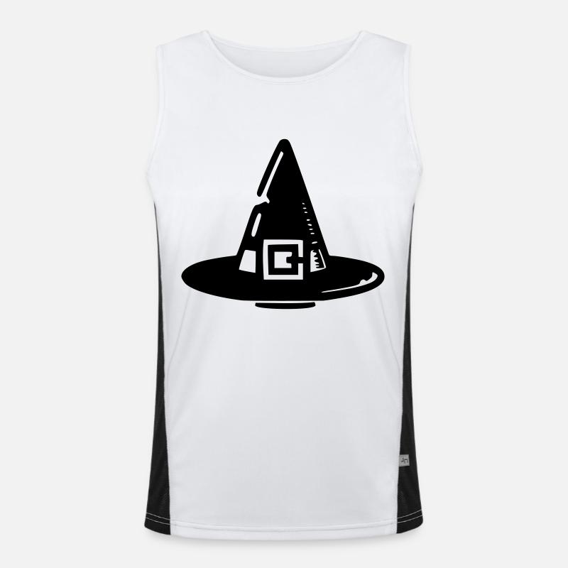Hexenhut Funktionelles Kontrast-Tank Top für Männer 