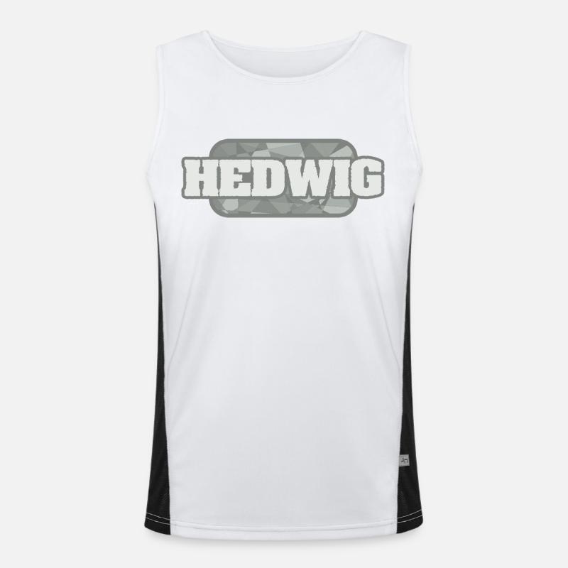 Gift for Hedwig Men's Functional Contrast Tank Top 