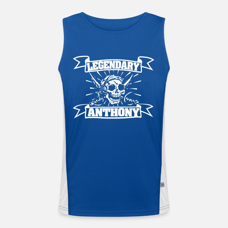 Anthony Men's Functional Contrast Tank Top 